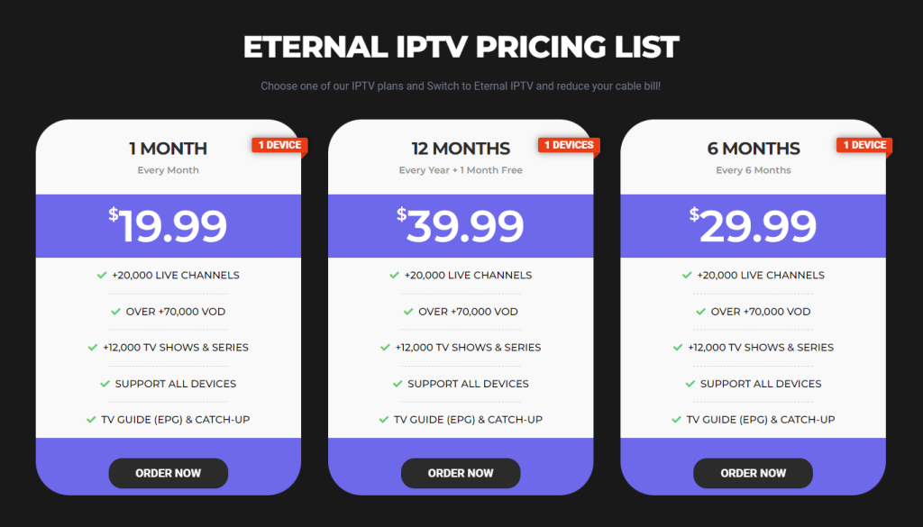 Eternal IPTV