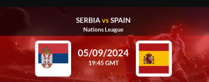 serbia vs spain