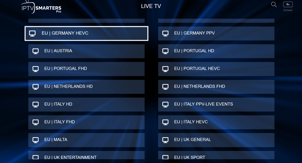 IPTV Portugal Melhoriptv Pro